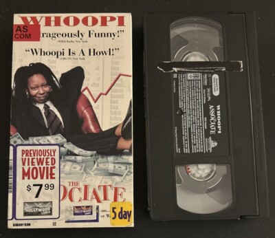 Whoopi The Associate VHS Tape Goldberg Diane Wiest Former Hollywood Video Rental