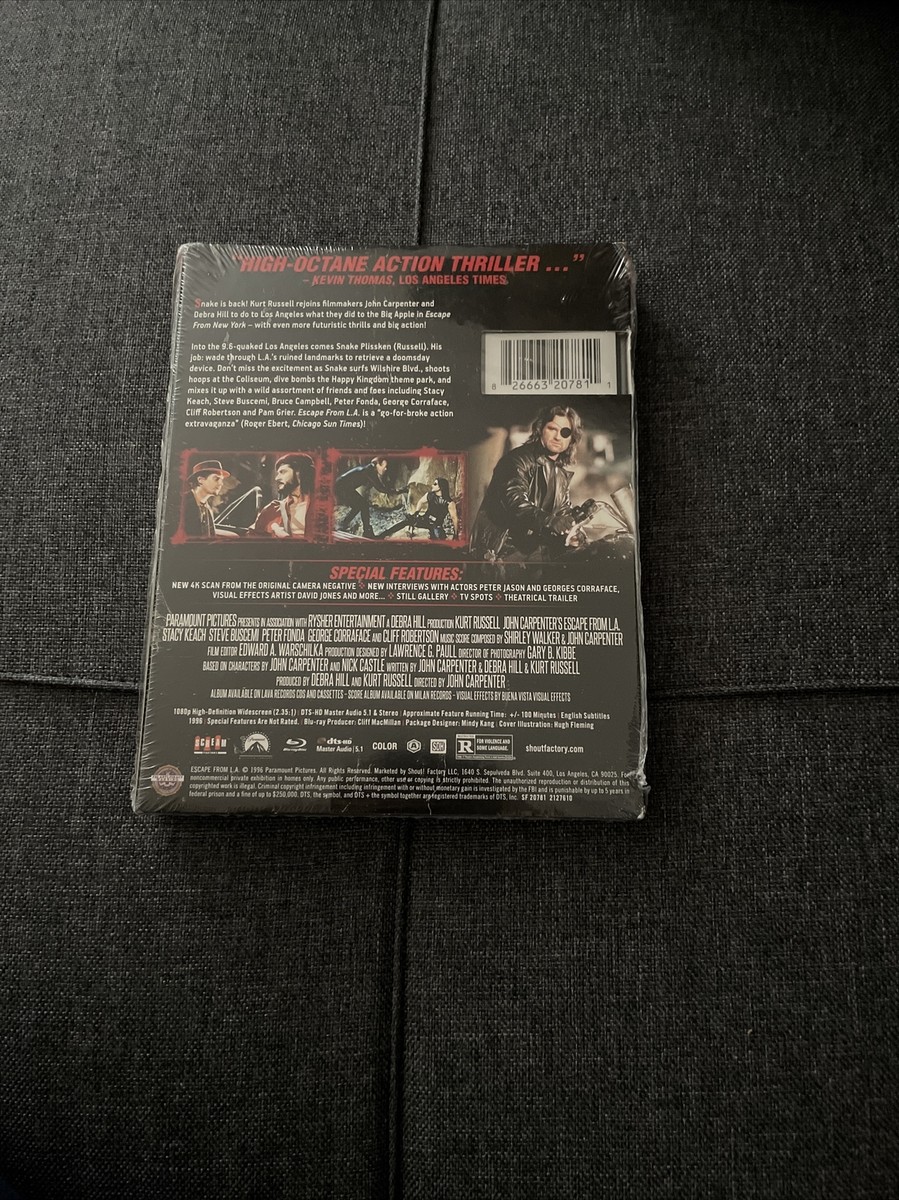Escape From L.A. (Collector's Edition) (Blu-ray) Scream Factory