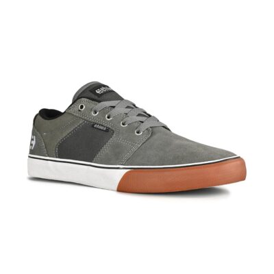 Etnies Barge LS Skateschuhe - dunkelgrau/weiß/gummi