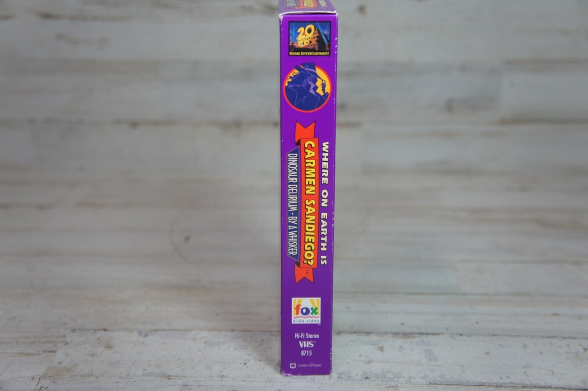 Carmen Sandiego: Dinosaur Delirium [VHS]