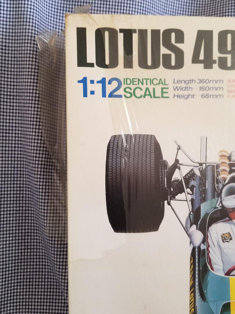 TAMIYA 1/12 Lotus 49 Ford F-1 1/12 Big Model Kit Plastic