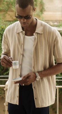 BOUND Agatha Knit Button Down Polo SIZE 2XL SOLD OUT NEW WITH TAGS