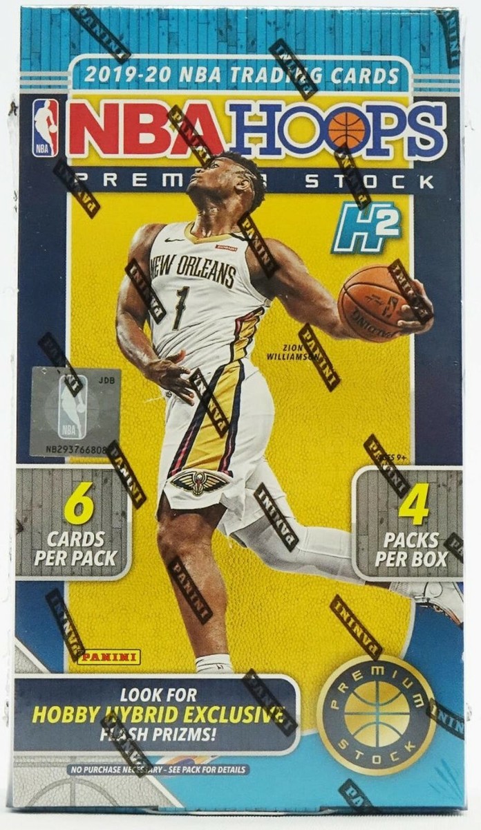 2019-20 PANINI NBA HOOPS PREMIUM STOCK BASKETBALL HOBBY HYBRID BOX