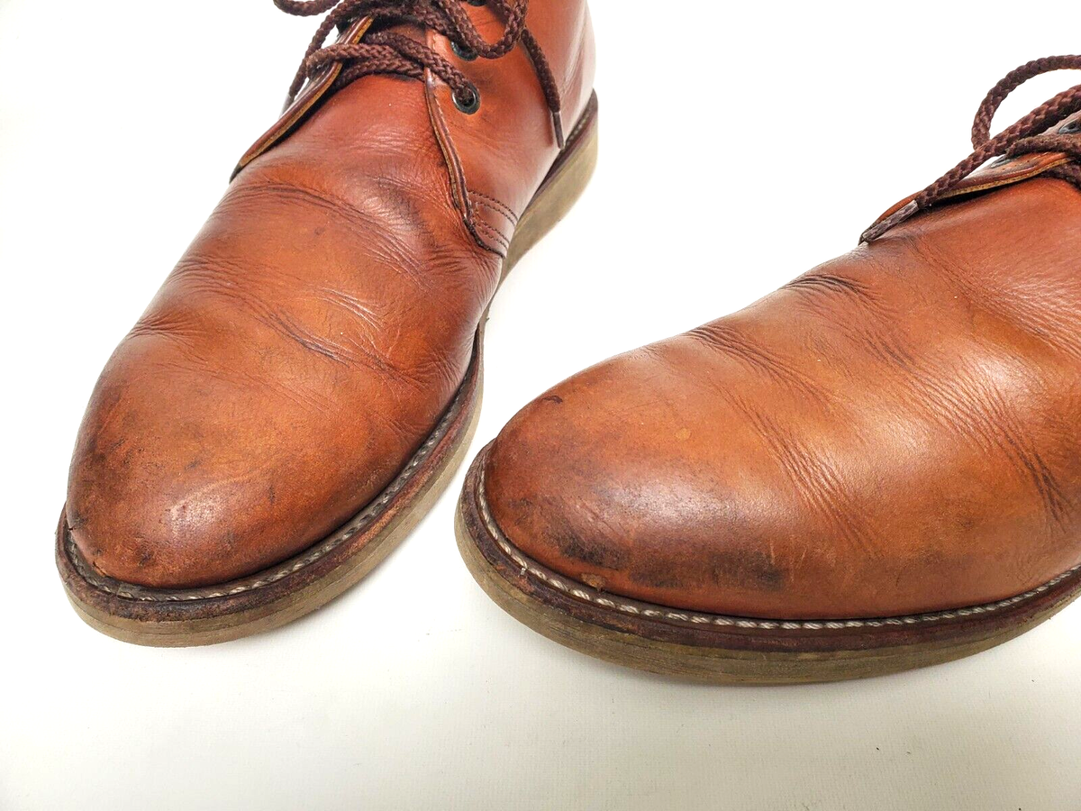 Red Wing 595 TRACTION TRED Soft Toe Leather Work Chukka 