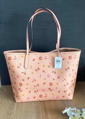 バッグ COACH Coach Women's Tote Bag, Large - C8743 (Blush) for sale online | eBay