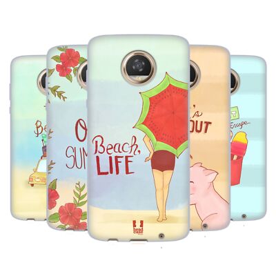 HEAD CASE DESIGNS SUMMER SEASON SOFT GEL CASE FOR MOTOROLA PHONES