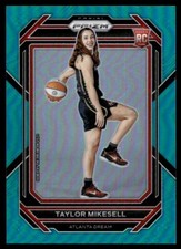 2023-24 Panini Prizm WNBA Teal Taylor Mikesell Rookie 20/49 Atlanta Dream #145