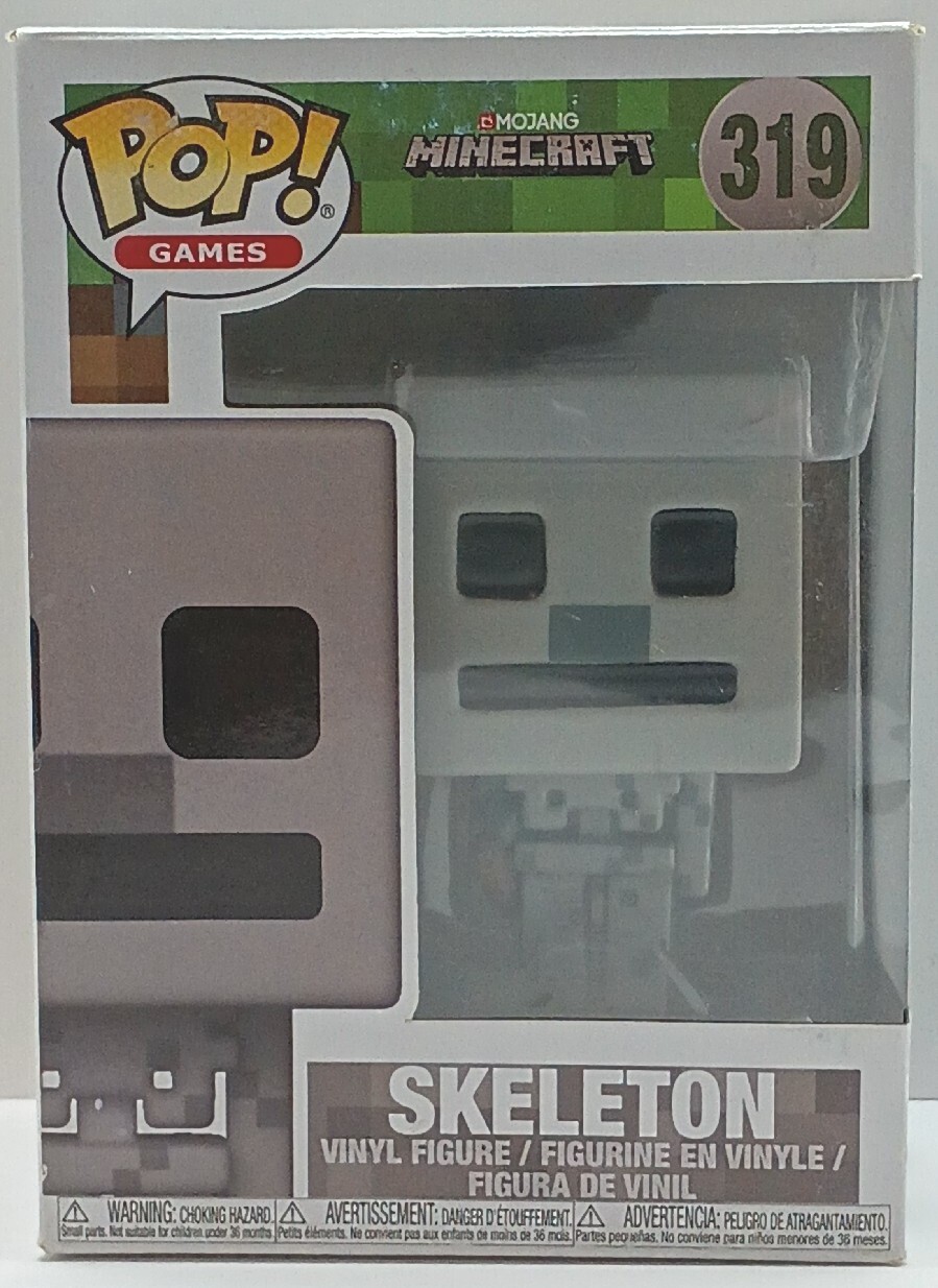 Juegos Funko Pop #319 Esqueleto De Minecraft Coleccionables