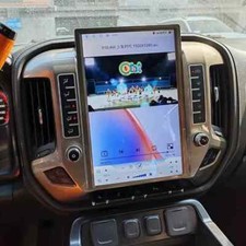 14.4" Android Tesla Vertical Screen GPS Radios For Chevrolet Silverado 2013-2019