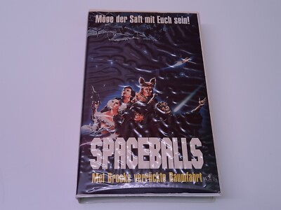 Spaceballs 1987 VHS German PAL Video Mel Brooks Star Wars John Candy Erstauflage