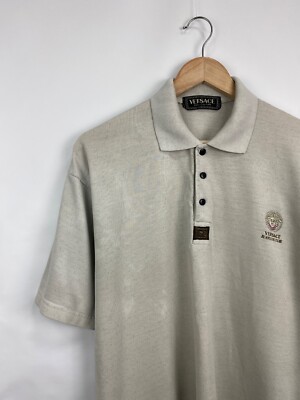 Vintage 90s Versace Jeans Couture polo t-shirt Y2K rare hype Vintage 90s Versace Jeans Couture polo t-shirt Y2K rare hype