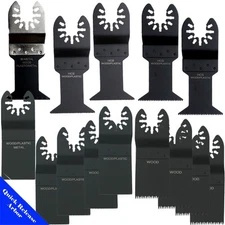 14 Metal/Wood Saw Blade Oscillating MultiTool Black & Decker Makita Ridgid Ryobi