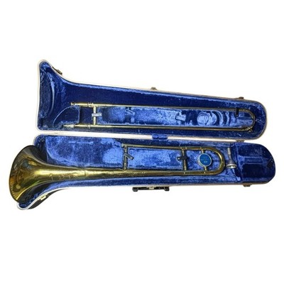 King Cleveland 605 Tenor Trombone, USA, w/ case & mouthpiece, Very Good Cond