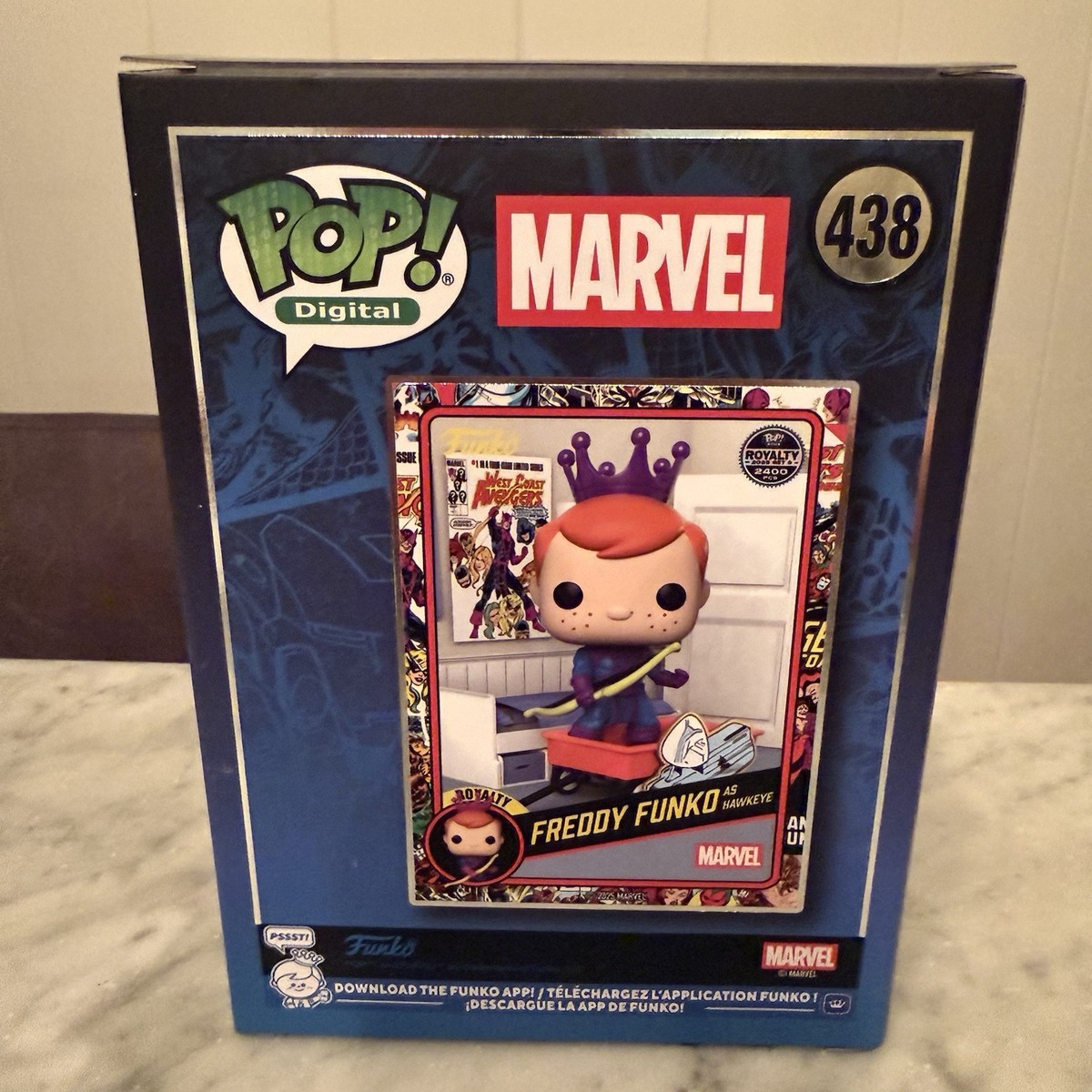 Funko Pop Digital 438 Marvel: Freddy Funko as Hawkeye | eBay