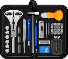 JOREST Watch Repair Tool Kit, Battery Replacement, Strap Adjustment,...