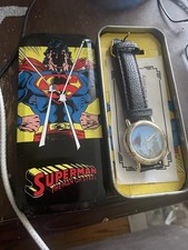 Vintage Superman The Man of Steel Watch with ...