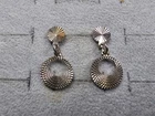 GRANDMA GRABE'S BEAUTIFUL VINTAGE 925 STERLING SILVER RING EARRINGS