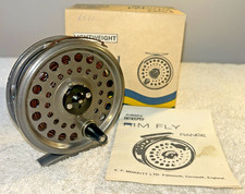 Gladding Intrepid Rimfly Lightweight Fliegenrolle Vintage 3 3/8" Durchmesser & OVP