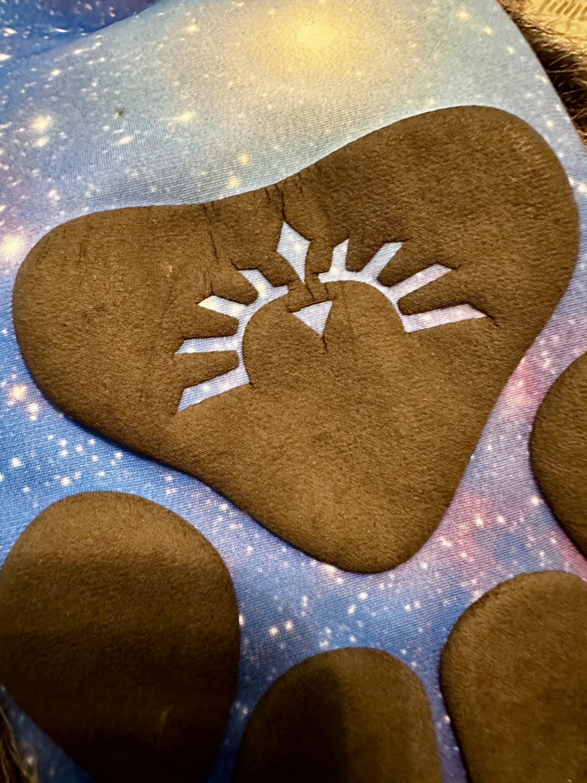 SpiritHoods PROTOTYPE Wolf Galaxy Scarf Spirit Ho… - image 13