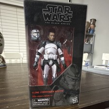Hasbro The Black Series Clone Commander Wolffe Action Figure Star Wars