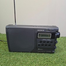 Sony ICF-M760L FM/MW/LW Portable Radio PLL Digital 3 Band Tested Working