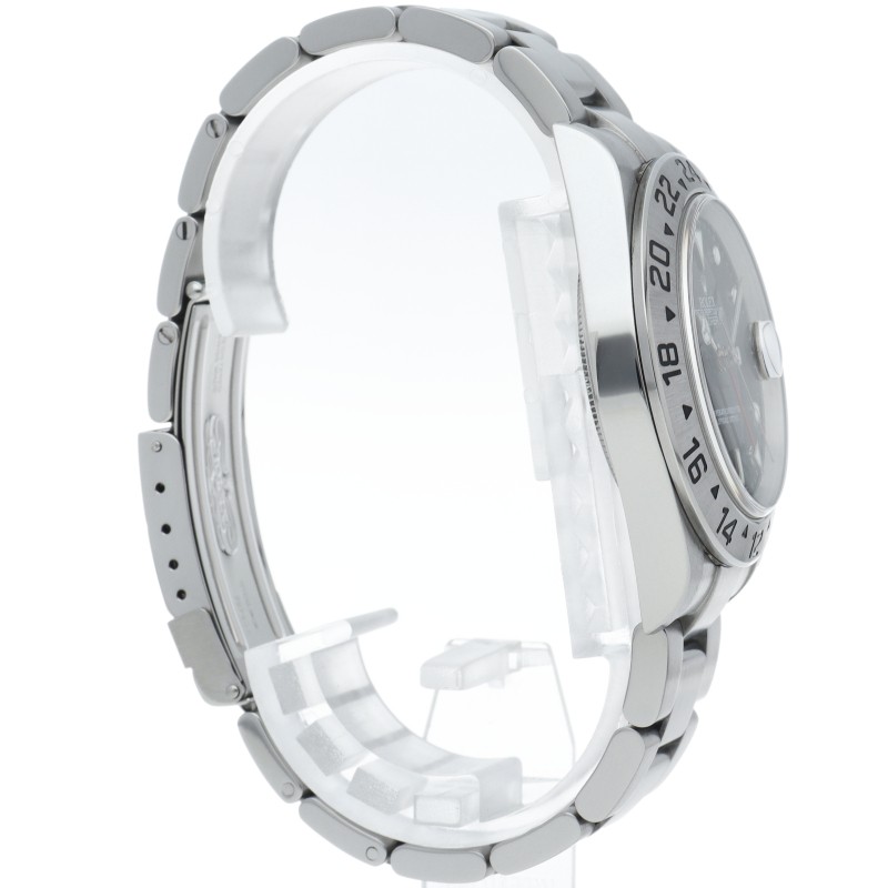 ROLEX Explorer 2 16570(D) Stainless Steel mensWatch black USED image 4