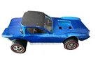 Hot Wheels Redline - 1968 - Python - Blue ** Missing Engine