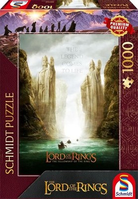 PUZZLE THE LORD OF THE RINGS: THE FELLOWSHIP 1000 TEILE VON SCHMIDT SPIELE NEU