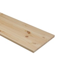 Pine Furniture Board 18mm x 500mm x 1.8m Home and Interior Softwood DIY