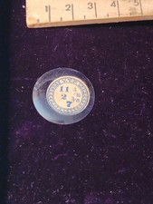 GLASS POCKET WATCH CRYSTAL CASE SIZE 11 3/16 REPLACEMENT PART