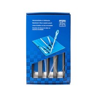 Pferd Tools Werkstattfeilen-Set Wru 5-Tlg. In Rolltasche 250Mm Hieb 1 FüR Grobe