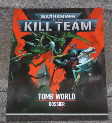 Kill Team Tomb World Dossier Regelbuch Neu Erweiterungsbuch WH40K Warhammer