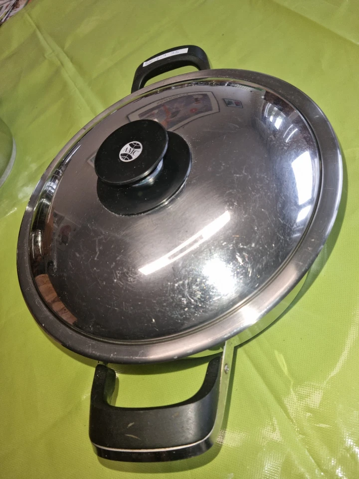 AMC   Topf mit Deckel 3,3 Liter 24cm Durchmesser 1,2 Bar. - Bild 2 von 4