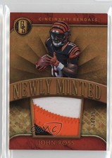 2017 Panini Gold Standard Newly Minted Memorabilia Prime 24/25 John Ross #6 p8v