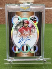 2025 Five Star Joey Votto Quintuple Relic Auto /5 #QRA-JV Reds