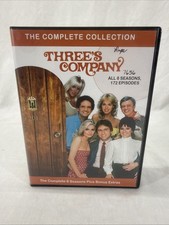 Three's Company The Complete Collection DVD 22-Disc Set Seasons 1-8 John Ritter