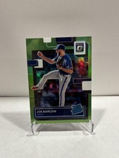 2022 Donruss Optic #96 Joe Barlow Lime Green Prizm