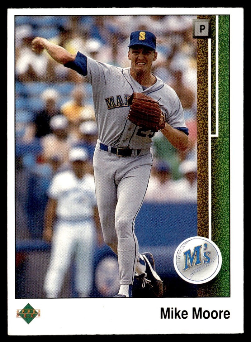 1989 Upper Deck Mike Moore Seattle Mariners #123