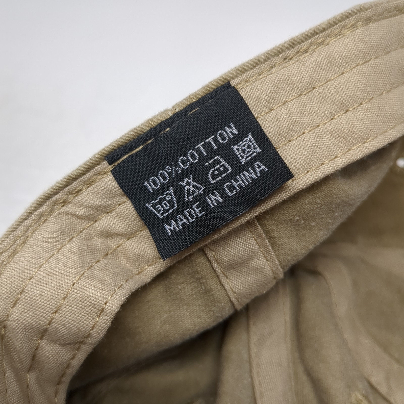 Unbranded Slideback Hat Solid Beige One Size Adju… - image 9