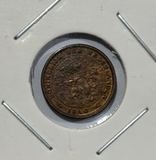 1940 Netherlands 1/2 Cent Coin