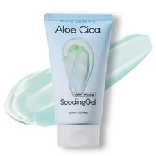 Gel apaisant bio à l'aloe cica après cire 150 ml
