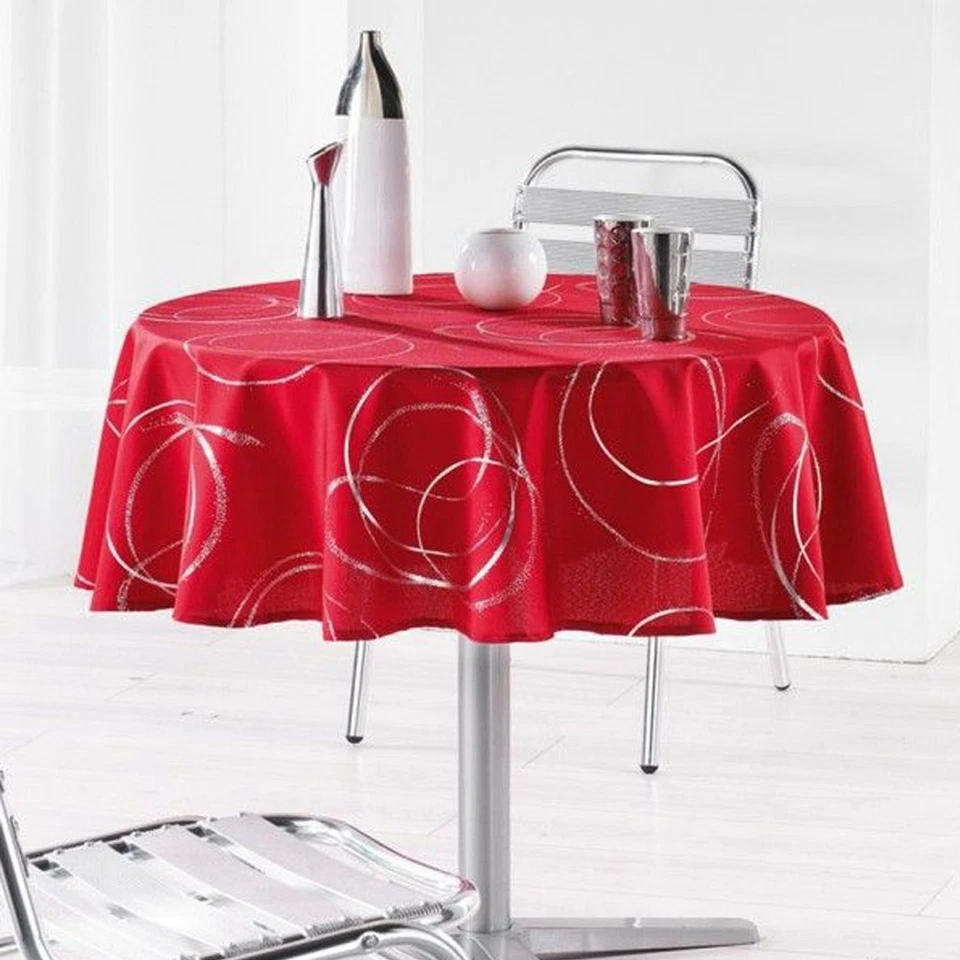 Nappe ronde 1m80 Bully R Anti tache et infroissable - MCTISSUS - 3700913831940