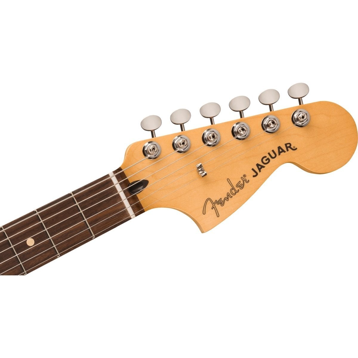 Fender Player II Jaguar Electric Guitar Rosewood FB Polar White With Amp
