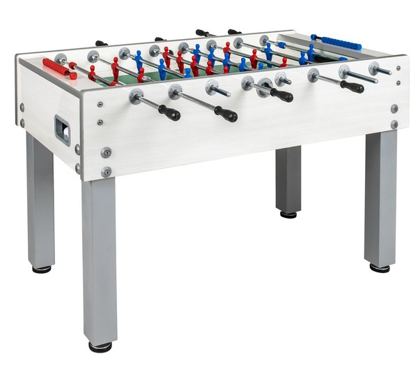 Tischkicker Kickertisch Garlando G-500 Outdoor Weiss-image