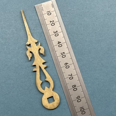 Antike Schwarzwälder Kuckucksuhr Zeiger 90 mm handgeschnitzt Original