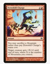 Downhill Charge MTG DDI LP-NM | Pauper EDH Burn Finisher Free Spell Pump Trick