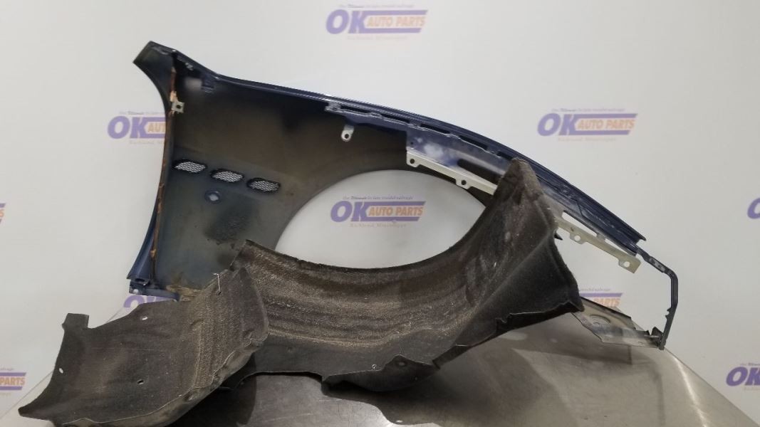 09 MASERATI GRANTURISMO FENDER ASSEMBLY FRONT LEFT DRIVER BLUE