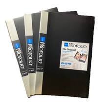 Itoya Art Profolio Original Storage/Display Book 11 x 17", 24 Two-Sided Pages 
