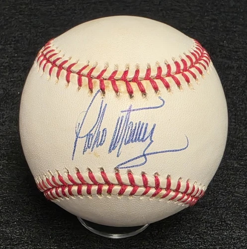 PEDRO MARTINEZ Signed Official Baseball-HALL OF FAME-EXPOS-BOSTON RED SOX-JSA