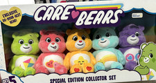 Care Bears Special Edition Collector Set Walmart Exclusive Set of 5 NEW SEALED
